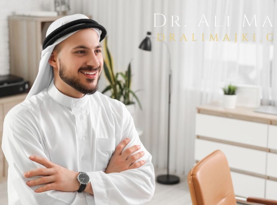 Dr. Ali Majki, Cosmetic Dentistry Consultant who is well-known for his aesthetic precision and patient-first approach, also associated with Bayan Dental Clinic, Kuwait & Dao Medical Center, Qatar, plus, with extensive experience across the GCC region.