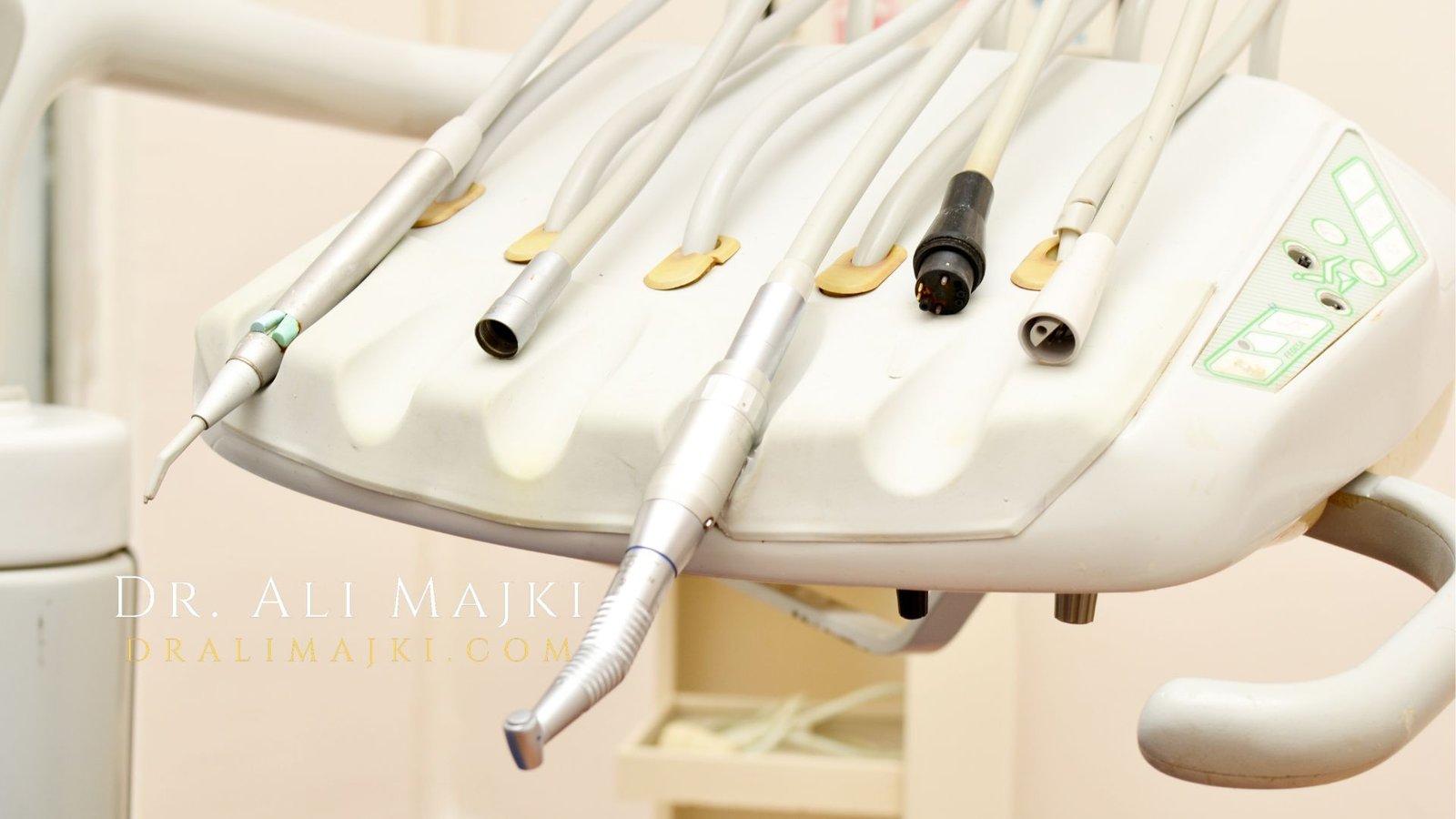 Dr. Ali Majki, Cosmetic Dentistry Consultant who is well-known for his aesthetic precision and patient-first approach, also associated with Bayan Dental Clinic, Kuwait & Dao Medical Center, Qatar, plus, with extensive experience across the GCC region.