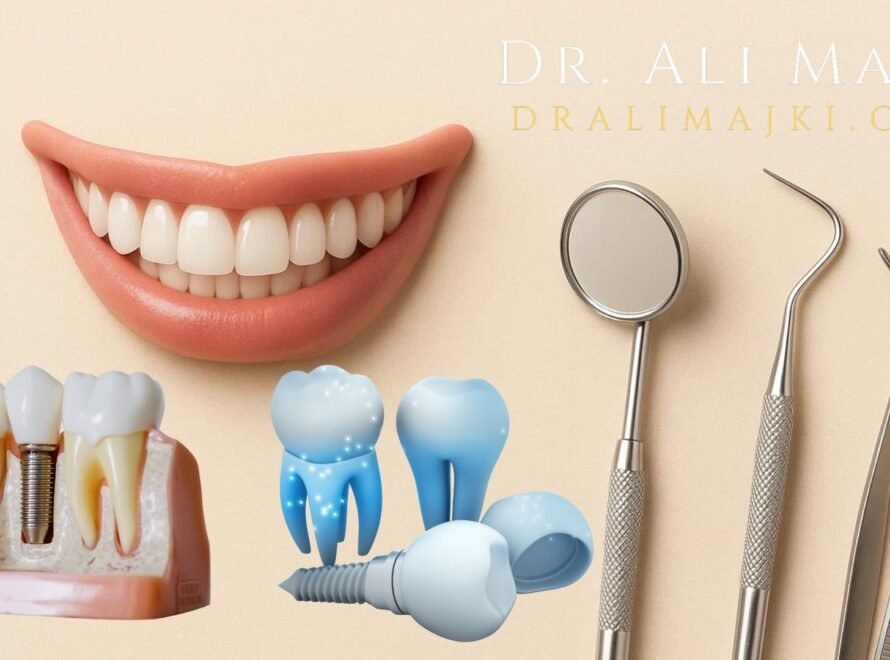 Dr. Ali Majki, Cosmetic Dentistry Consultant who is well-known for his aesthetic precision and patient-first approach, also associated with Bayan Dental Clinic, Kuwait & Dao Medical Center, Qatar, plus, with extensive experience across the GCC region.