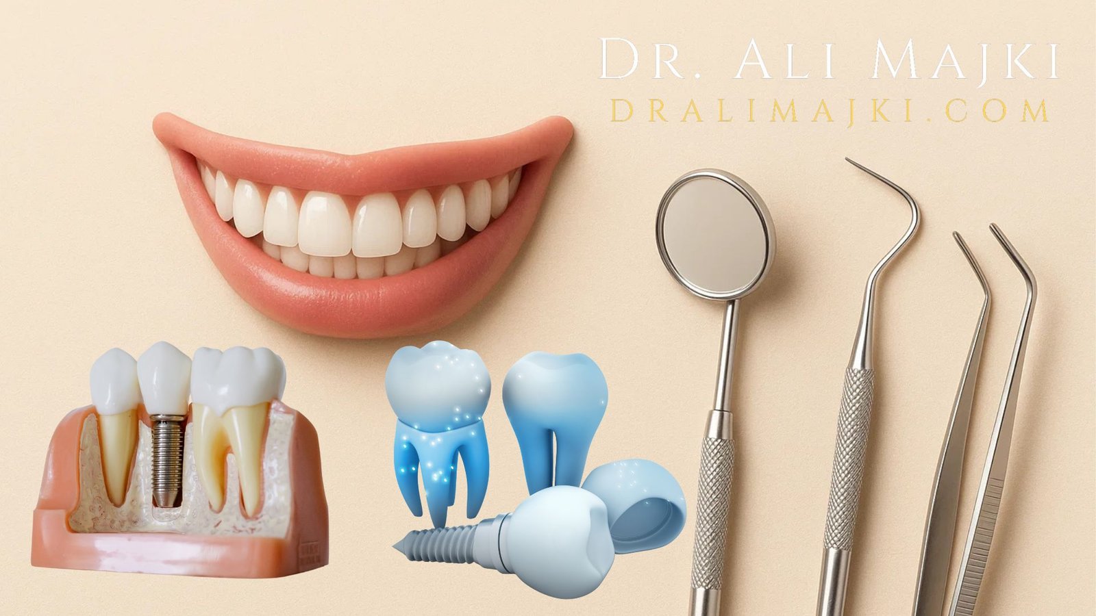 Dr. Ali Majki, Cosmetic Dentistry Consultant who is well-known for his aesthetic precision and patient-first approach, also associated with Bayan Dental Clinic, Kuwait & Dao Medical Center, Qatar, plus, with extensive experience across the GCC region.