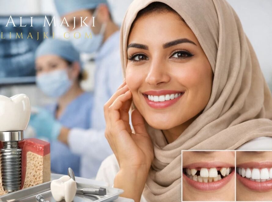 Kuwait has emerged as a trusted destination for implant dentistry within the GCC, attracting international patients, expatriates & medical tourists seeking permanent solutions. Dr. Ali Majki’s cosmetic dentistry clinic offers advanced implant care supported by cutting-edge technology, strict clinical protocols & meticulous planning.