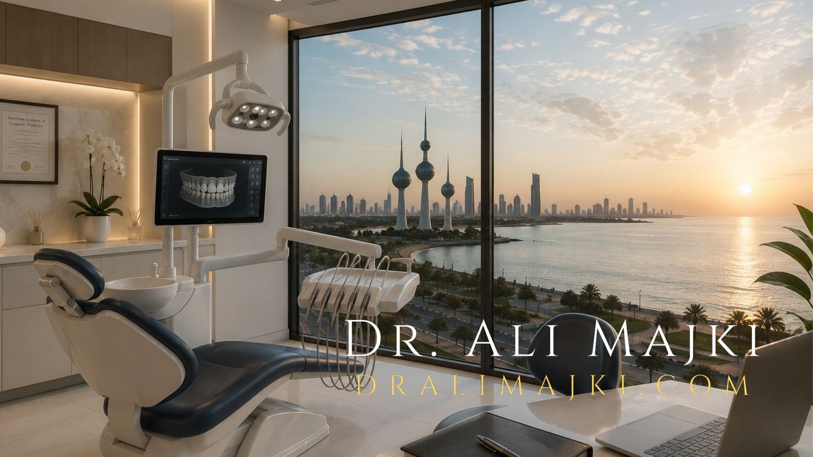 Dr. Ali Majki, a globally recognised cosmetic dentistry expert known for precision-driven smile transformations & life-changing dental artistry.