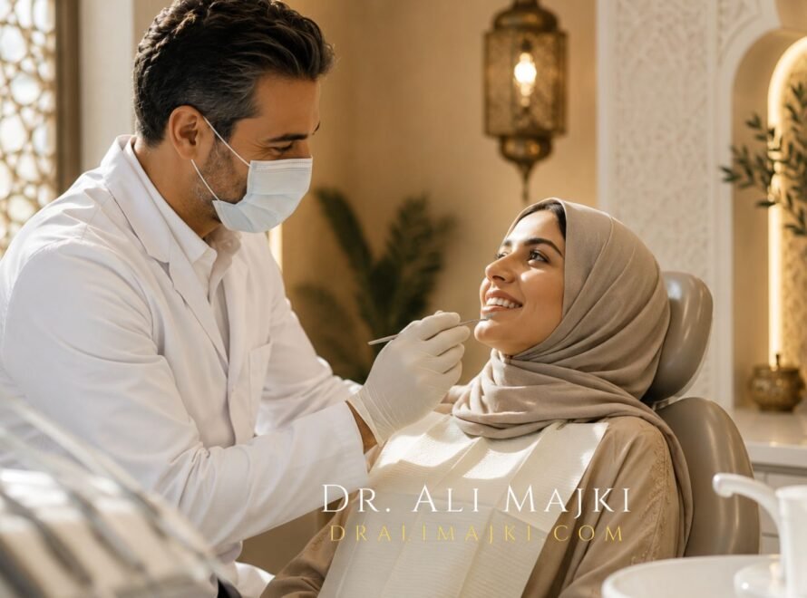 Dr. Ali Majki, cosmetic dentistry consultant, with a reputation built on precision, innovation and clinical excellence.
