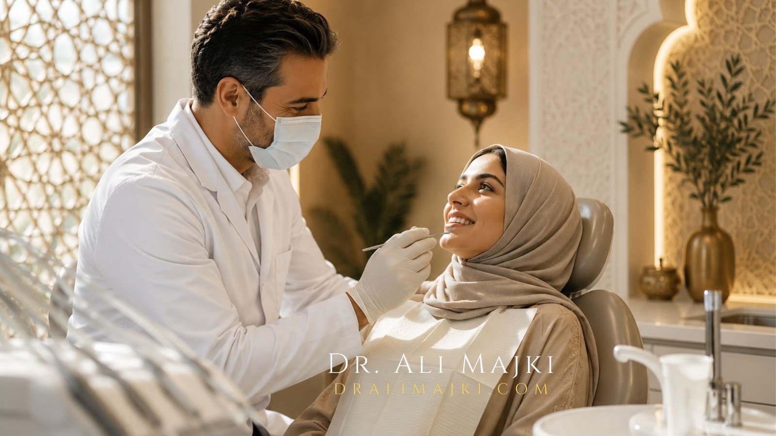 Dr. Ali Majki, cosmetic dentistry consultant, with a reputation built on precision, innovation and clinical excellence.