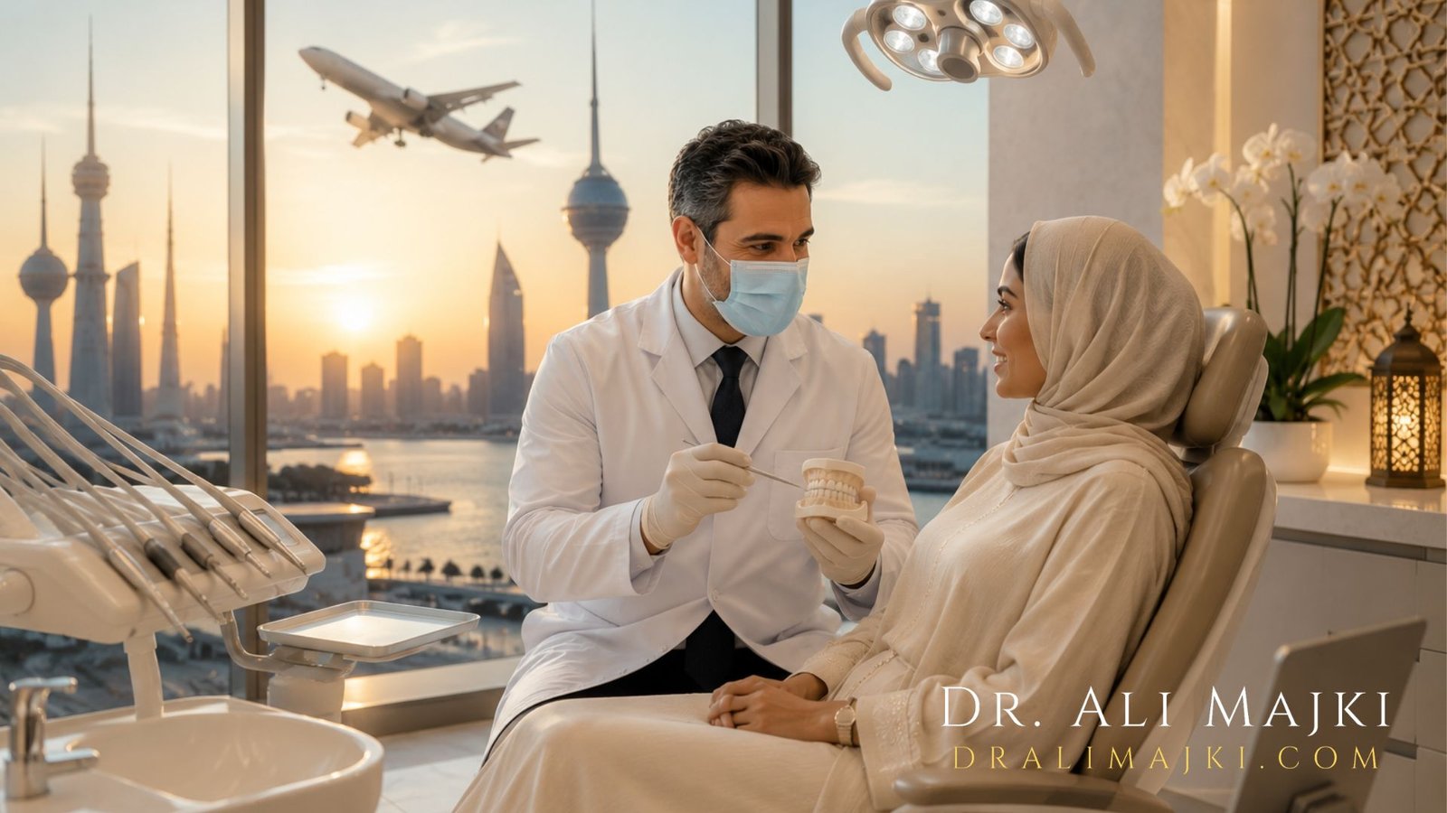 Dr. Ali Majki, a cosmetic dentistry consultant practising between Kuwait & Qatar and has become a trusted name in advanced cosmetic dentistry, recognised for delivering natural-looking smile transformations with meticulous attention to detail and internationally respected standards of care.