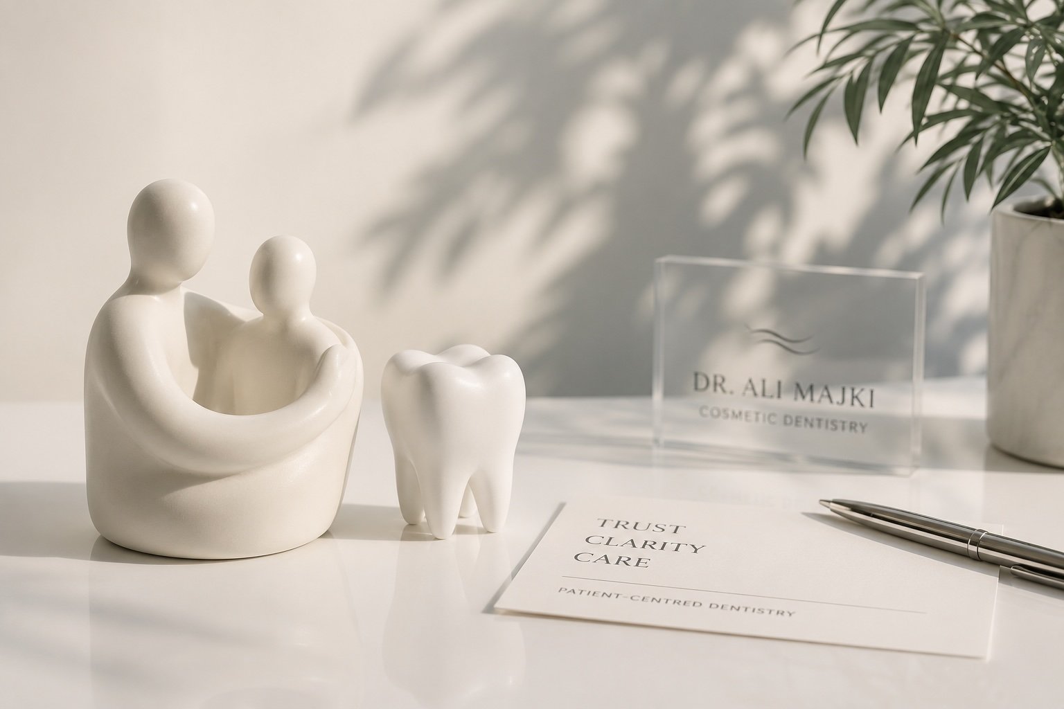 Connect with Dr. Ali Majki and begin your personalised treatment journey. Experience dentistry where trust, precision & patient-focused care define every result. Experience tomorrow’s dentistry today